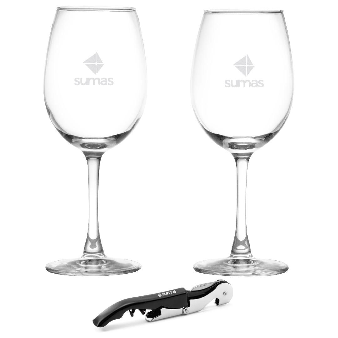 Set de vino "BRINDIS"